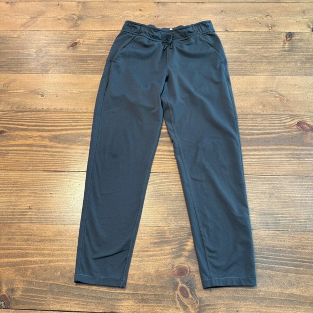 Ivivva by Lululemon Girls Leggings Joggers Size 8 Full-Length‎ Dark Gray *READ*